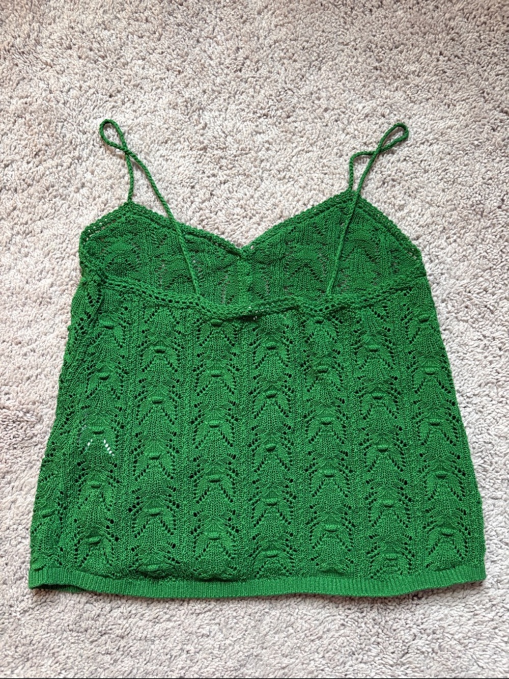 Sezane Francisco Top Green - Size XS - Picture 3 of 3